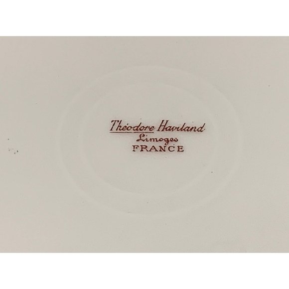 Theodore Haviland Limoges Pair Dessert Bowls 1903 Backstamp 118a France - 5" - Picture 8 of 9